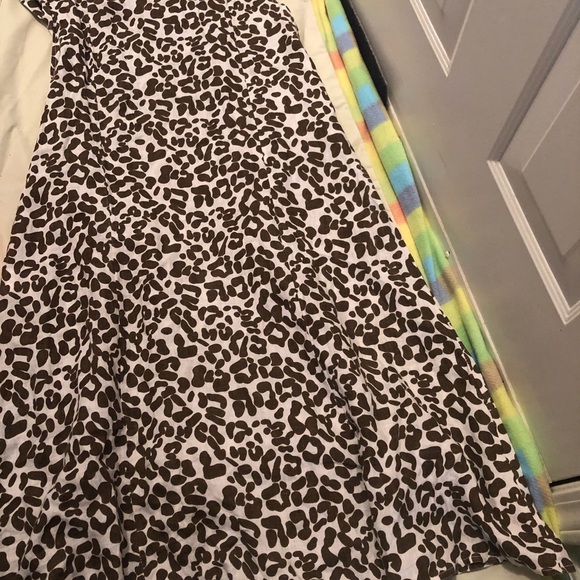 PIAZZA DEL TEMPIO LEOPARD BL/wh, NWT SZ SMALL - Picture 2 of 9